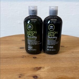 Paul Mitchell Lemon Sage Thickening Shampoo and Conditioner - Black Bottles